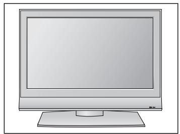 LG-GOLDSTAR 32L62000 - Installation du SOCLE - 1