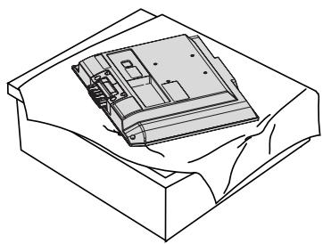 LG-GOLDSTAR 32L62000 - Installation du SOCLE - 12