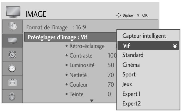 LG-GOLDSTAR 32L62000 - Mode image - réglages prédéfinis - 3