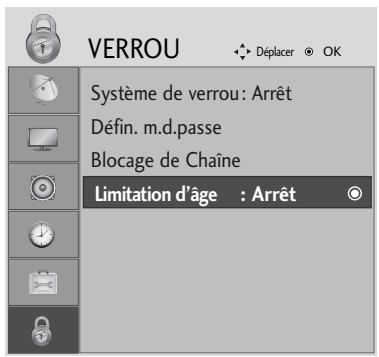 LG-GOLDSTAR 32L62000 - Contrôle parental (en mode numérique uniquement) - 1