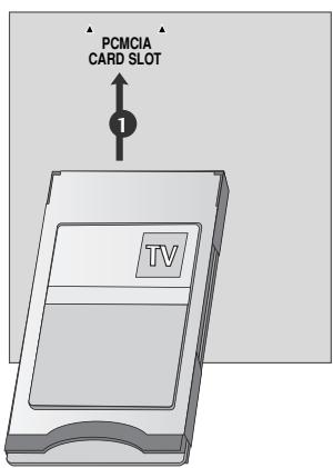 LG-GOLDSTAR 32L62000 - Insertion du MODULE CI - 1