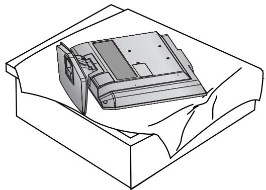 LG-GOLDSTAR 32L62000 - Démontage du SOCLE (seulement 19/22LS4D*) - 1