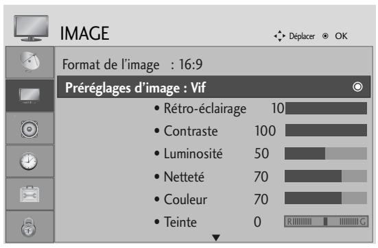 LG-GOLDSTAR 32L62000 - Mode image - réglages prédéfinis - 1