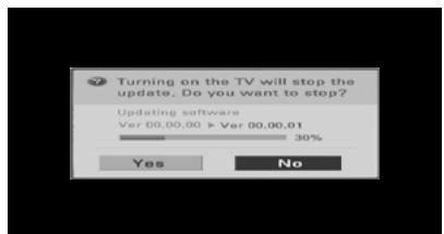 LG-GOLDSTAR 32L62000 - Lors du réglage de l'option "mise à jour auto. - 2
