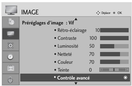 LG-GOLDSTAR 32L62000 - Contrôle AVANCE : mode cinéma - 1