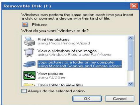 DARTY RealishotWP8000 - MANUELLE ÜBERTRAGUNG VON FOTO- UND VIDEODATEIEN AUF COMPUTER - 1
