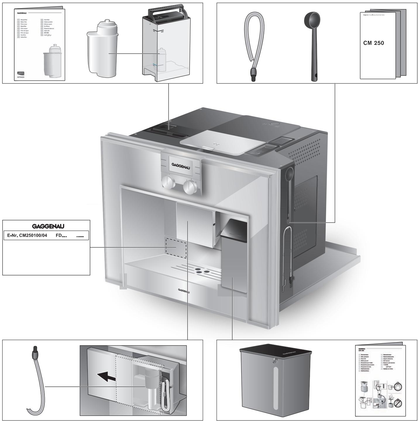 GAGGENAU CM 250-100 - Risque de blessure! - 1
