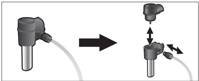 GAGGENAU CM 250-100 - Nettoyer le système mousseur de lait - 4