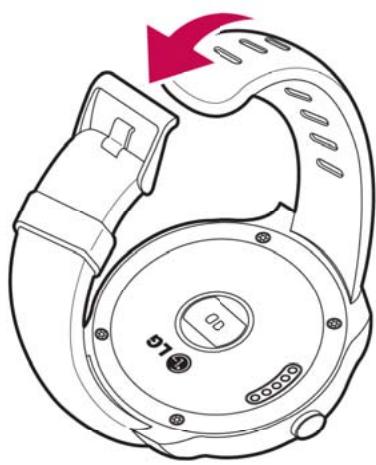 LG G WATCH R - Ouverture et fermeture du bracelet - 2