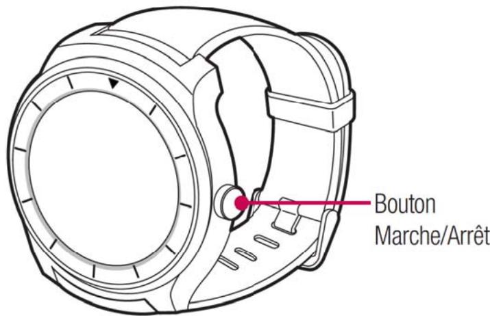 LG G WATCH R - Allumer la g watch r - 1