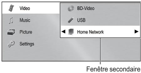 ONKYO BD-SP309 - Lecture en sélectionnant une liste de fichiers. - 1