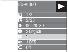 ONKYO BD-SP309 - Appuyez sur function pendant la lecture. - 1
