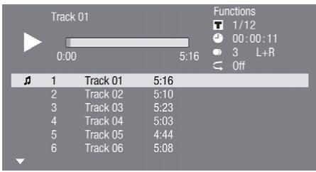 ONKYO BD-SP309 - Lecture depuis le début - 1
