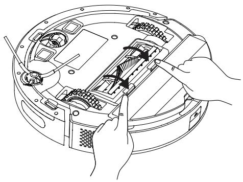 BEKO ASPIRATEUR-ROBOTVRR94314VB - Czyszczenie szczotki - 2
