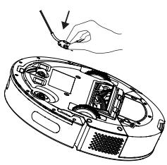 BEKO ASPIRATEUR-ROBOTVRR94314VB - Pulizia e installmente della spazzola laterale - 1