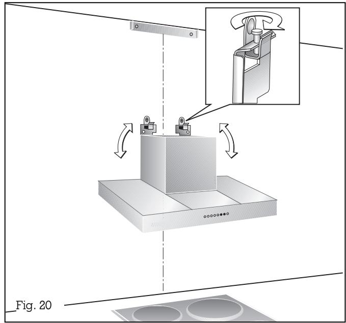 GAGGENAU AW540190120 - La consigne suivante ne concerne que la hotte AW 542/543 (dépourvue d'extracteur intégré) : - 2