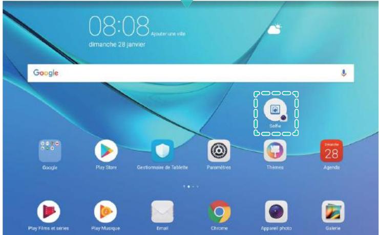 HUAWEI M5 10 32GB 4G GREY - Utiliser des raccourcis pour accéder aux fonctionnalités fréquemment utilisées - 2