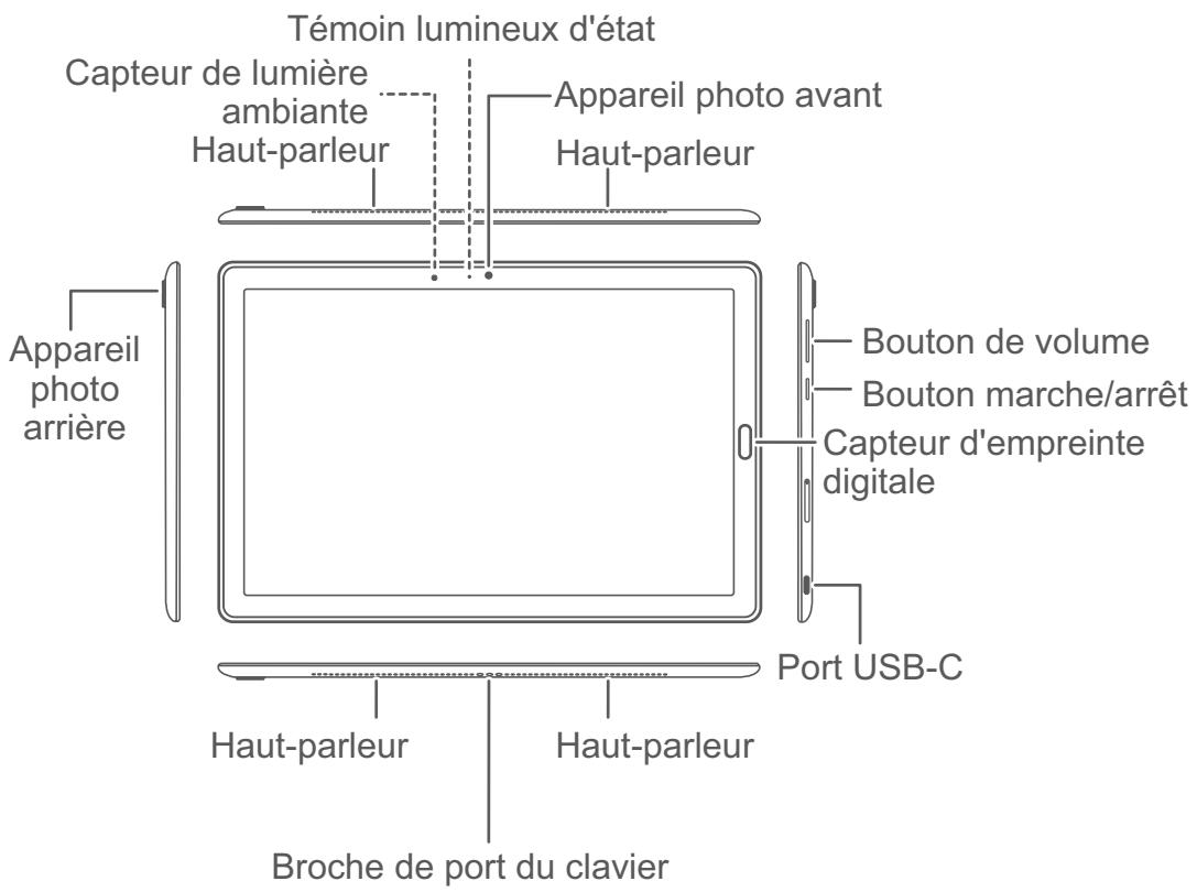 HUAWEI M5 10 32GB 4G GREY - Votre appareil en un coup d'œil - 1