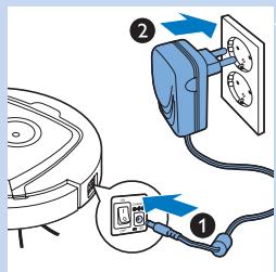 PHILIPS FC8820/01 - Charge automatique en cours d'utilisation - 1