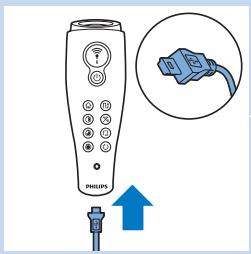 PHILIPS FC8820/01 - Retrait de l'accessoire lingette sèche - 1
