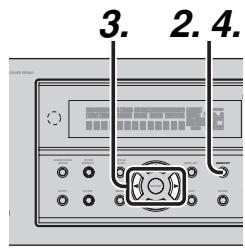 MARANTZ SR-5002 - Mémoire de préréselection manuelle - 1