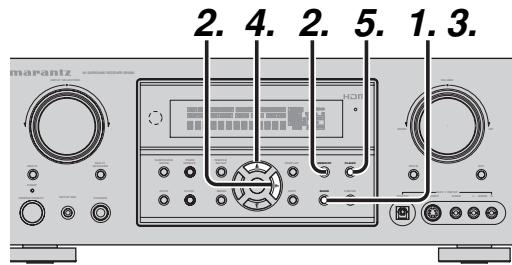 MARANTZ SR-5002 - Mémoire de préréselection automatique - 1
