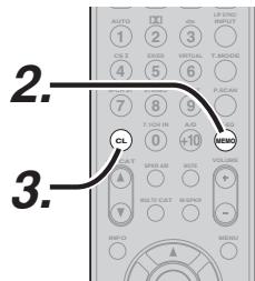MARANTZ SR-5002 - Effacer les stations préselectionnées de la memoire - 2
