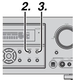 MARANTZ SR-5002 - Effacer les stations préselectionnées de la memoire - 1