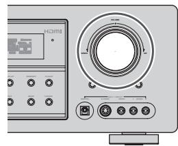 MARANTZ SR-5002 - Réglage du volume principal - 1