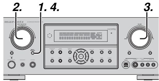MARANTZ SR-5002 - Lecture multi-pieces à l'aide des BORNES MULTI speaker - 1