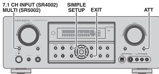 MARANTZ SR-5002 - Remarque : - 1