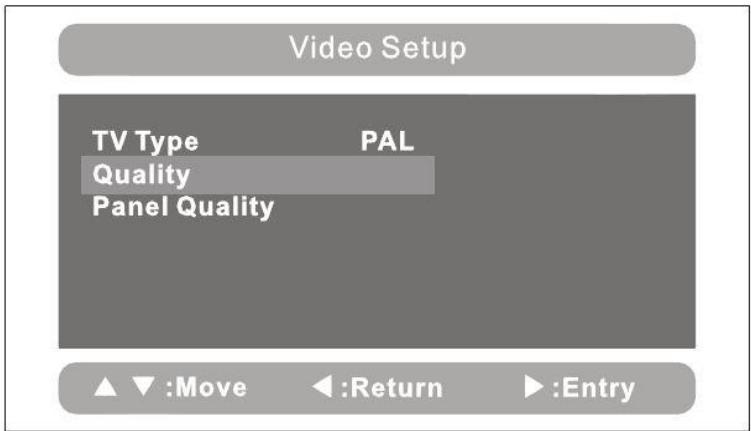 D-IIX PVS 902-76 - Reglage de la qualite des ECRANS - 1