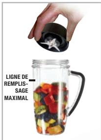 NUTRIBULLET MAGICBULLET 11P NOIR - L'extraction avec le nutriblast RX - 1
