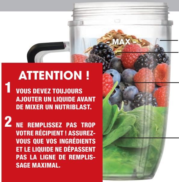 NUTRIBULLET MAGICBULLET 11P NOIR - Consignes de nettoyage - 1