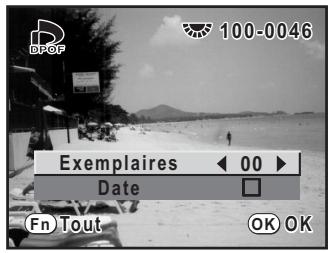 PENTAX K200D+KC+OBJ+DBG3+FT - Appuyez sur le bouton de navigation (▲). - 1
