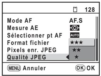 PENTAX K200D+KC+OBJ+DBG3+FT - Appuyez sur le bouton de navigation (▶). - 1