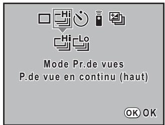 PENTAX K200D+KC+OBJ+DBG3+FT - Appuyez sur le bouton de navigation (▲). - 2
