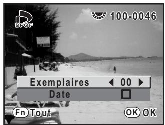 PENTAX K200D+KC+OBJ+DBG3+FT - Appuyez sur le bouton de navigation (▲). - 1