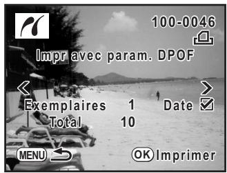 PENTAX K200D+KC+OBJ+DBG3+FT - Impression d'images à l'aide des réglages DPOF - 1