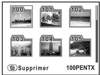 PENTAX K200D+KC+OBJ+DBG3+FT - Sélection du nombre d'images à afficher - 4