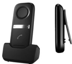 GIGASET C620A TRIO NOIR - Clip « mains-libres » L410 pour téléphones sans fil - 1