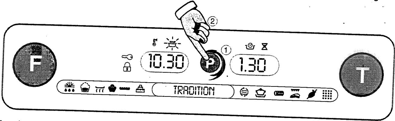 SCHOLTES 596 - Programmation d'une cuisson en départ différé - 3