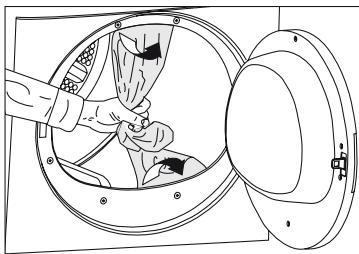SMEG DHTS82EiN - Enlever le montage de sécurité servant au transport - 2