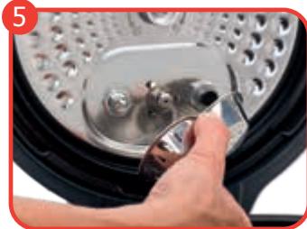 MOULINEX CE854B - Remontage du sous-ensemble couvercle metallique: - 1