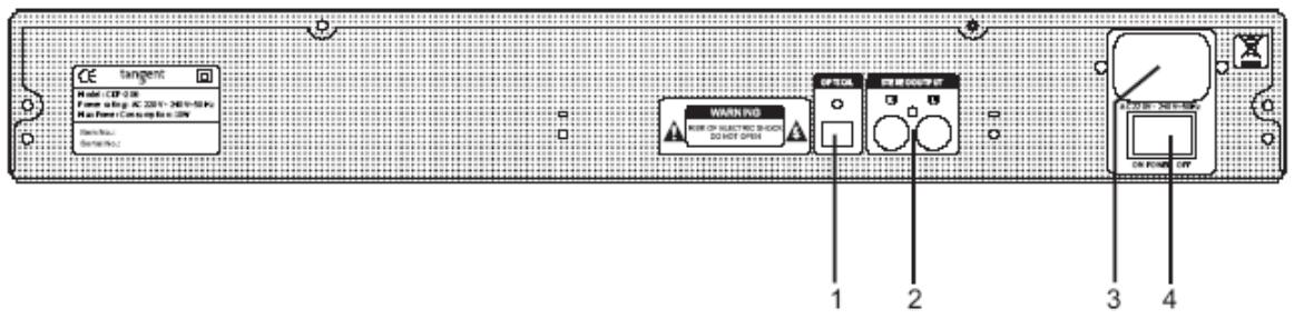TANGENT CDP 200 NOIR - Connexions - 1