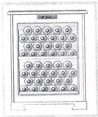 SCHOLTES XV 36 INOX INT - Autres configurations de stockage des bouteilles - 1