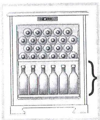 SCHOLTES XV 36 INOX INT - Autres configurations de stockage des bouteilles - 3