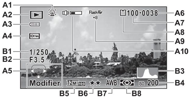 RICOH WG-6 - Affichage en mode - 1