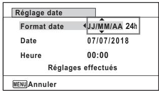 RICOH WG-6 - Réglage de la date et de l'heure - 1
