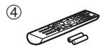ONKYO TX-SR313 - Accessoires fournis - 4